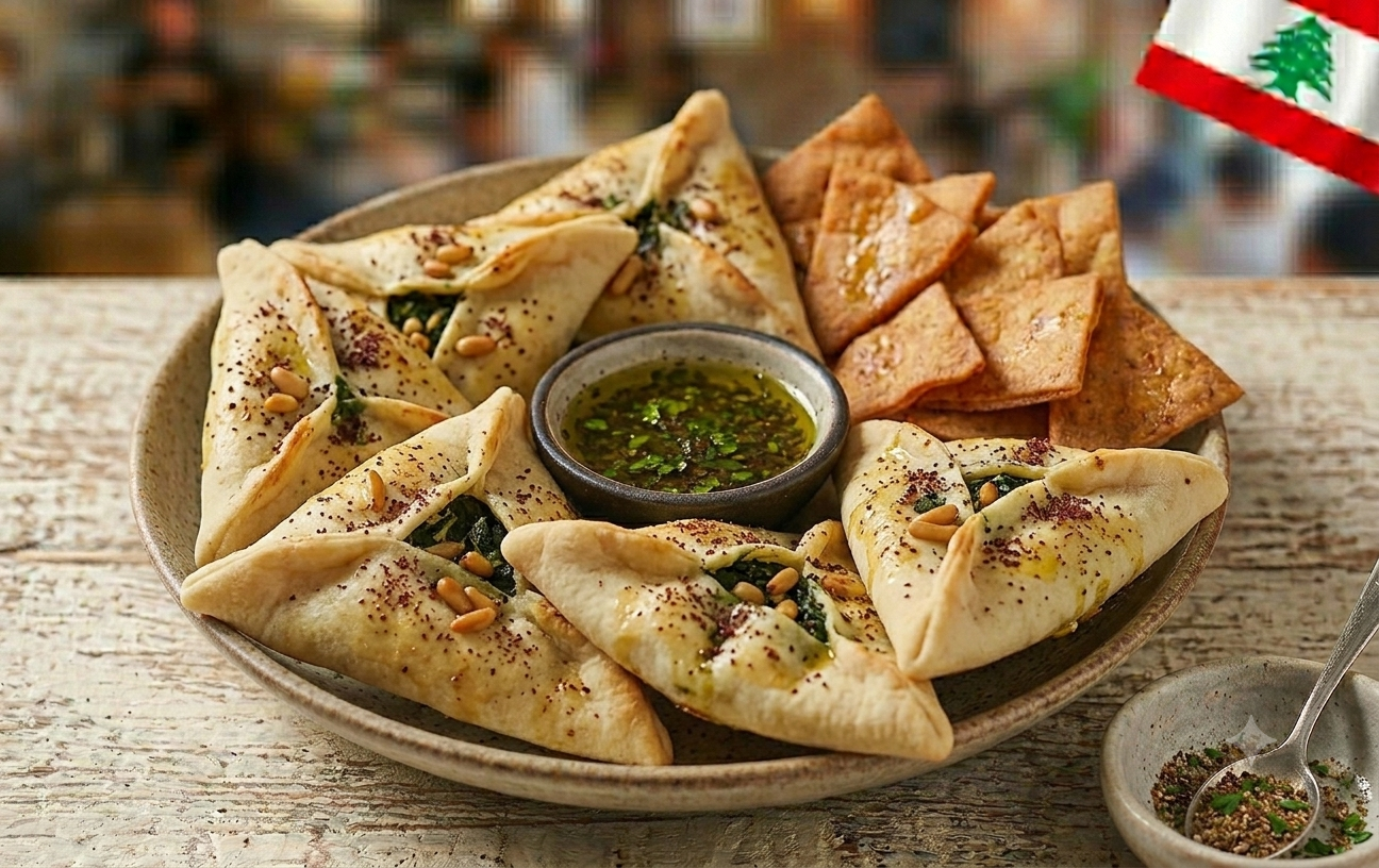 Fatayer Épinard